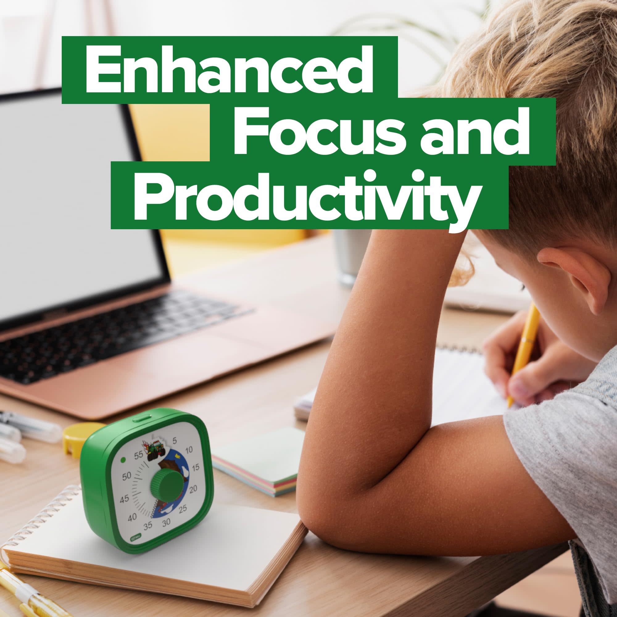 Enhanced Focus and Productivity