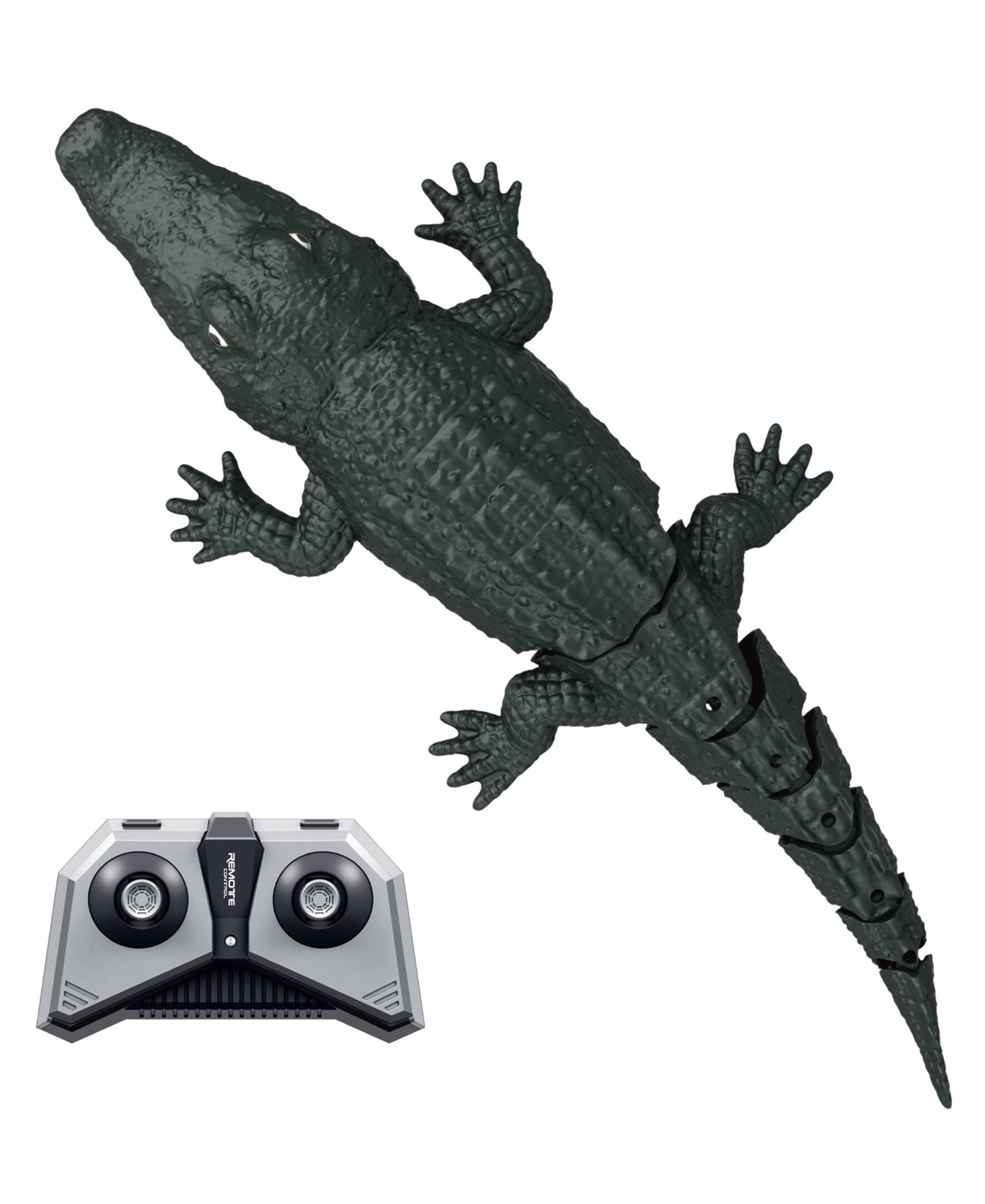 Front. Jupiter Creations - Robocroc R/C  Remote Controlled Water Crocodile.