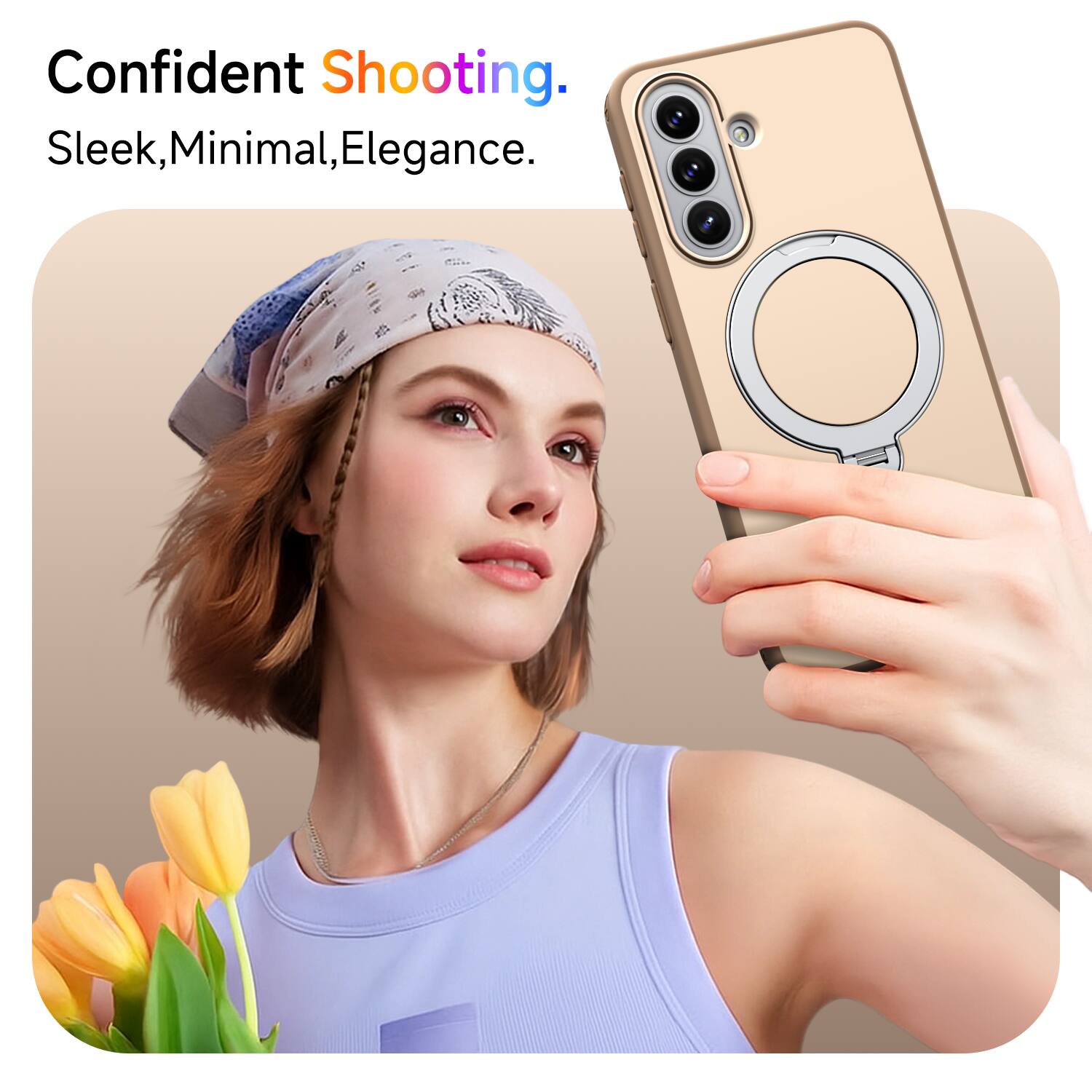 Confident Shooting. Sleek, Minimal, Elegance.