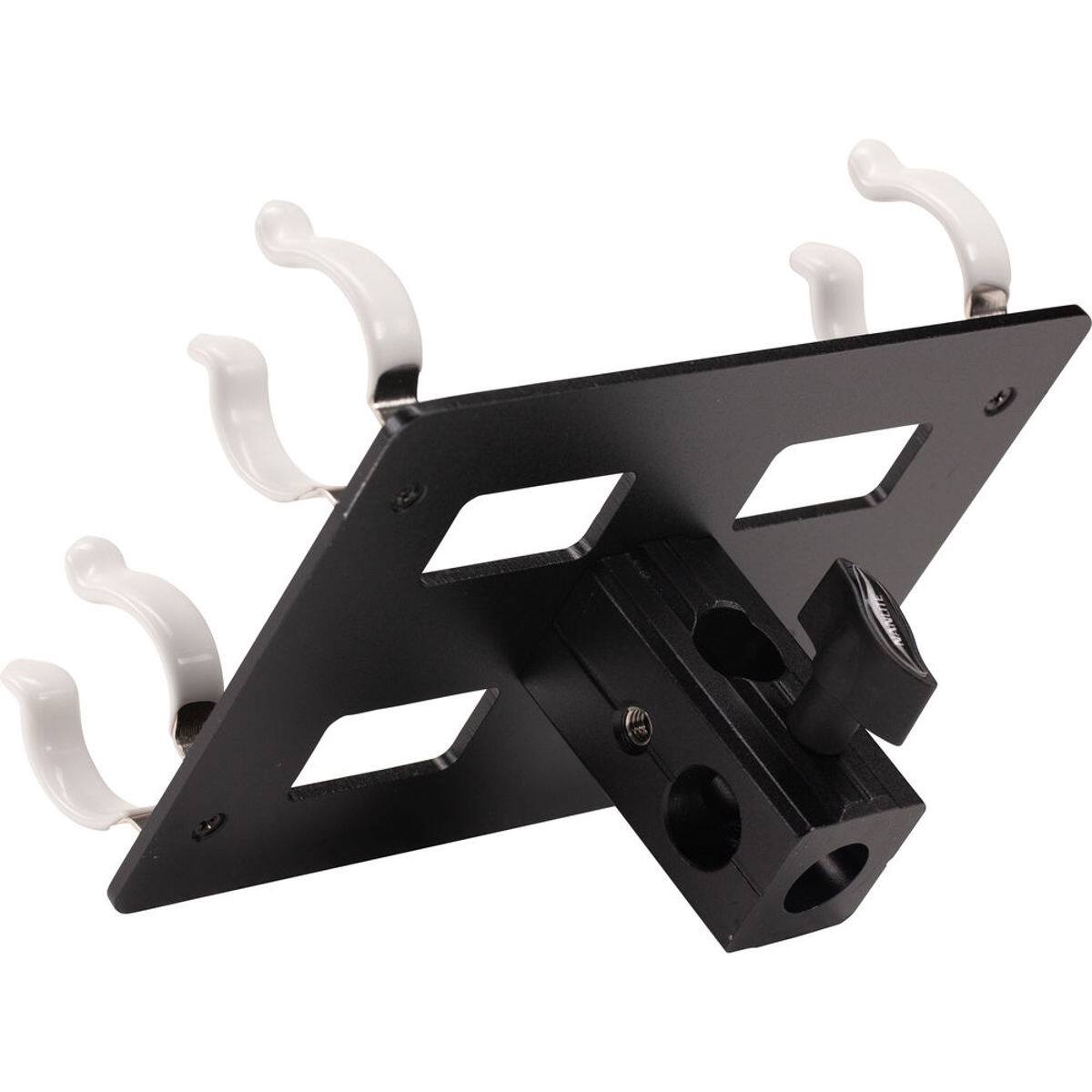Alt View 7. NANLITE - Nanlite Pavotube T12 LED Tube Double Bank Gooseneck Mount with 5/8" Receiver.