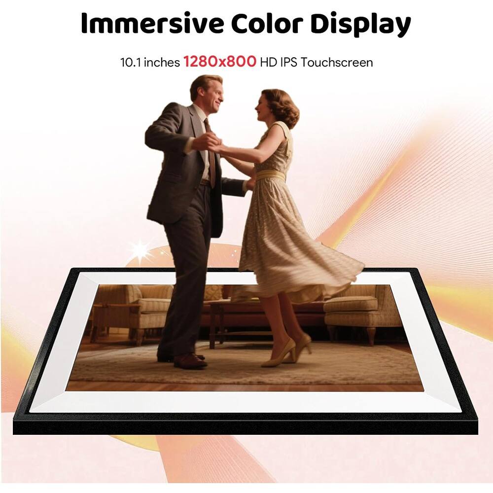 Immersive Color Display  
10.1 inches 1280x800 HD IPS Touchscreen