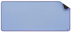 Front. Logitech - Desk Mat Studio Series Extended Mouse Pad with Spill-resistant Durable Design (Large) - Lilac.