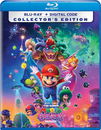Front. The Super Mario Galaxy Movie - BLU-RAY.