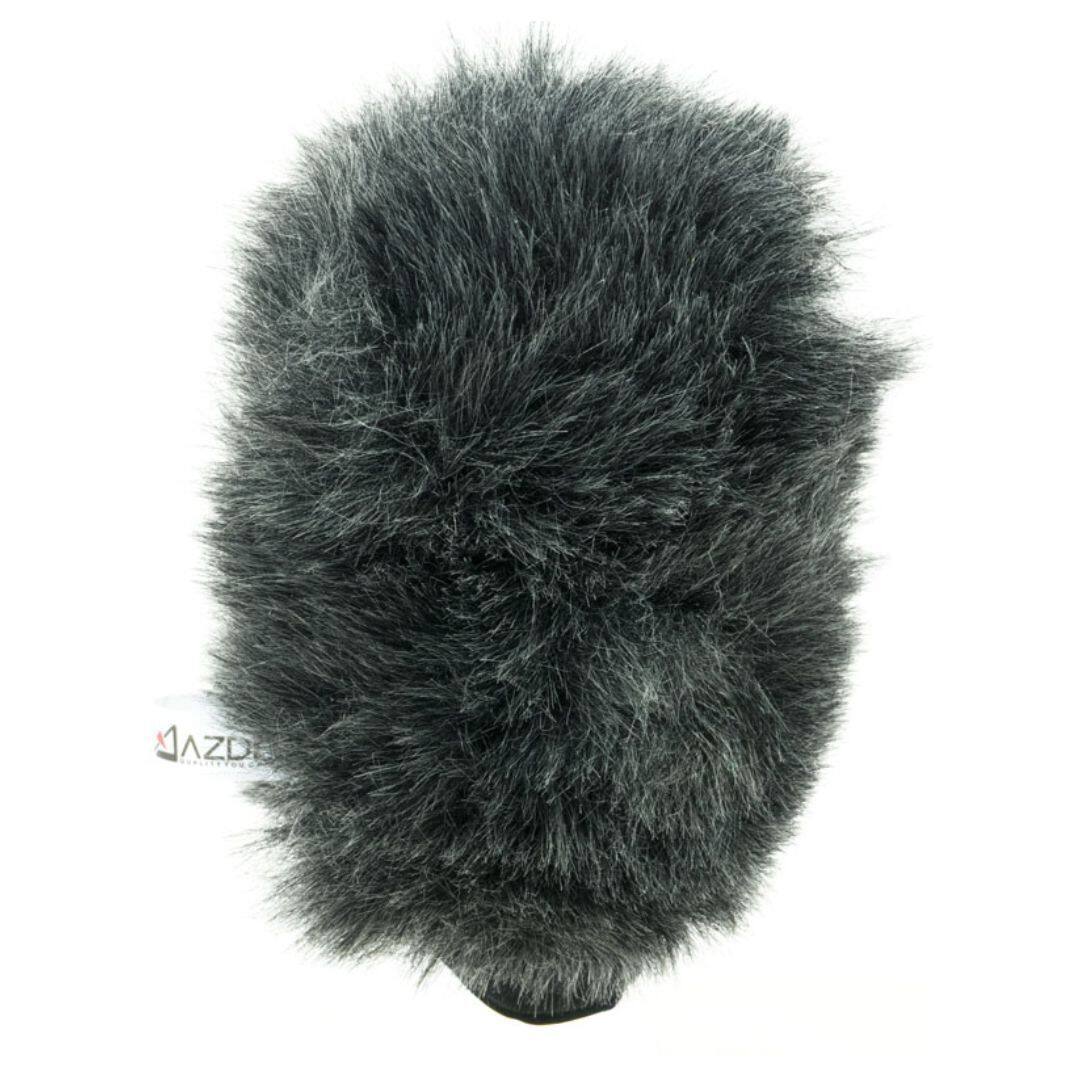 Front. Azden - Azden SWS-CX Furry Windshield Cover for SGM-250CX.