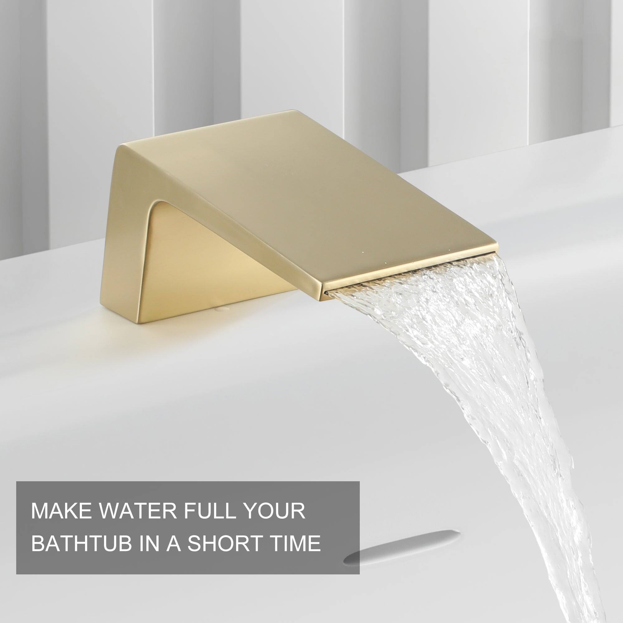 MAKE WATER FULL YOUR BATHTUB IN A SHORT TIME