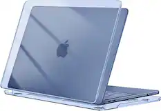 Front. mosiso - Protective Hard Shell Case for MacBook Neo 13 inch Model A3404 (2026) - Crystal Indigo.