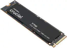 Crucial - T710 4TB Internal SSD PCIe Gen 5 x4 NVMe M.2 with 3D NAND Memory