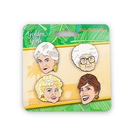 Just Funky - Golden Girls Collector Enamel Pin Set, 4 Pieces - White