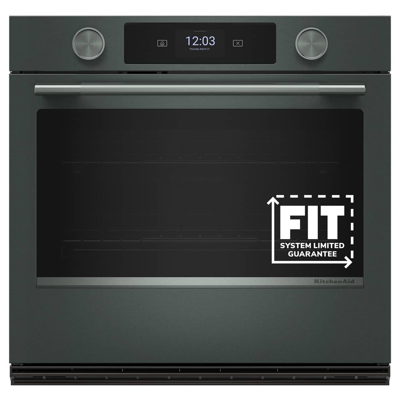 KitchenAid - 30" Smart Built-In Single Electric Wall Oven with Intelligent Cooking Camera - Juniper
