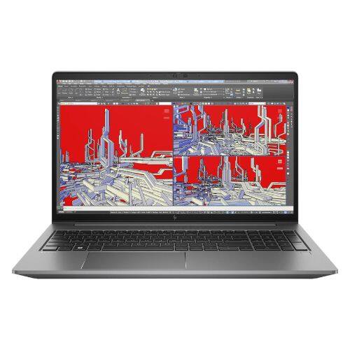 Front. HP - ZBook Power G9 15.6" FHD Intel Core i7-12800H 2.4 GHz 32GB 256GB SSD NVIDIA RTX A1000 Windows 11 Pro Laptop - Gray.