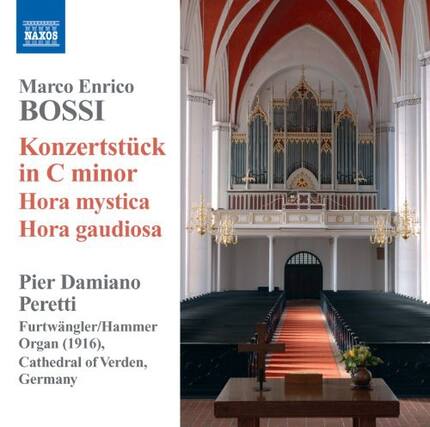 Marco Enrico BOSSI
Konzertstück in C minor
Hora mystica
Hora gaudiosa
Pier Damiano Peretti
Furtwängler/Hammer Organ (1916),
Cathedral of Verden, Germany