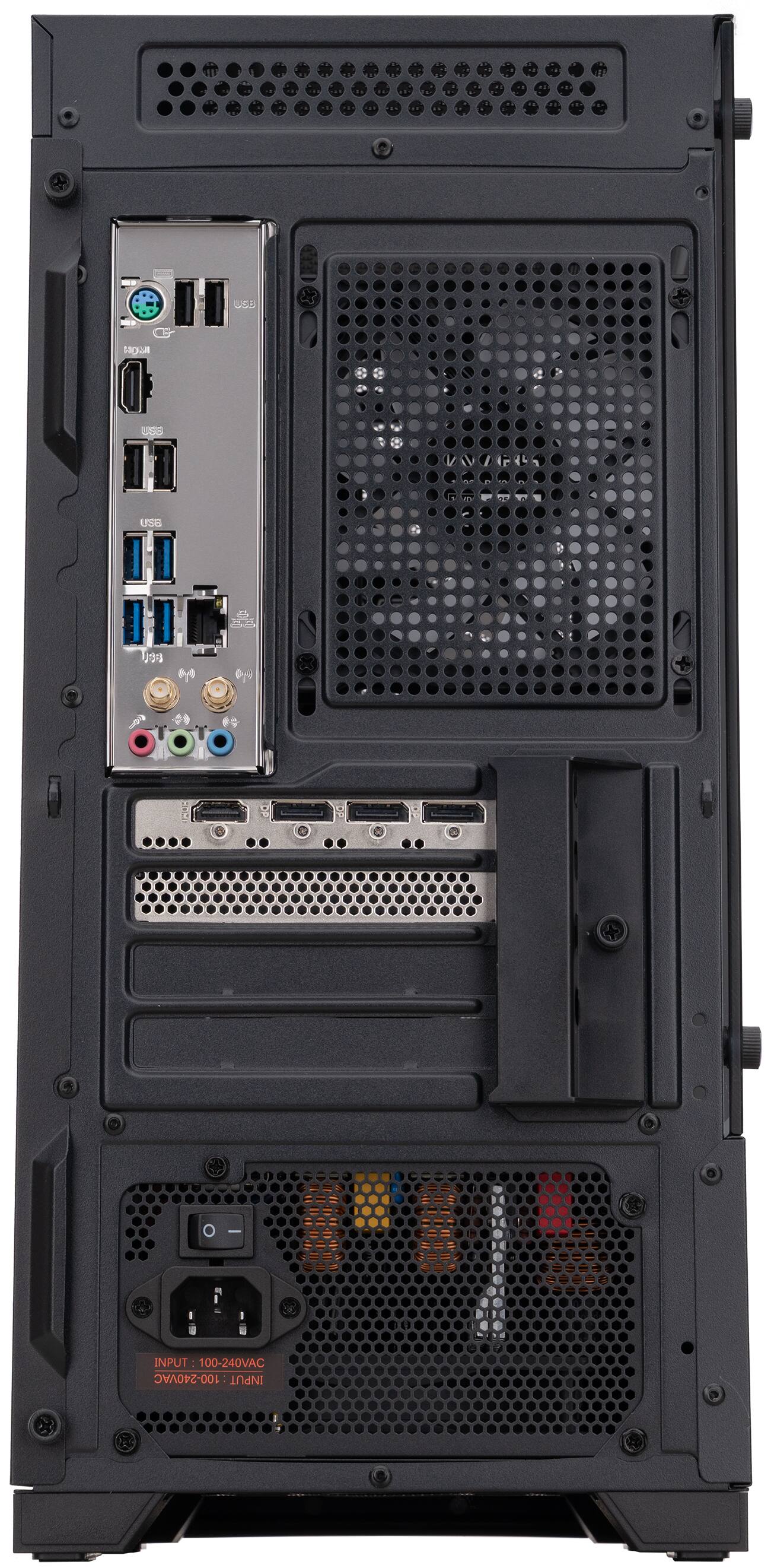 ADVANCED BATTLESTATIONS ABS Cyclone Aqua Gaming PC Windows 11