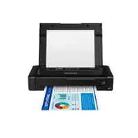 Epson - WorkForce WF-110 Wireless Inkjet Printer - Black - Front_Zoom