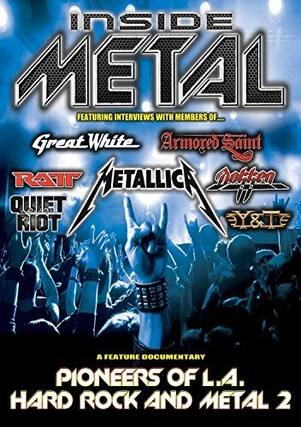 Front. Inside Metal: Pioneers of L.A. Hard Rock & Metal 2 - DVD.