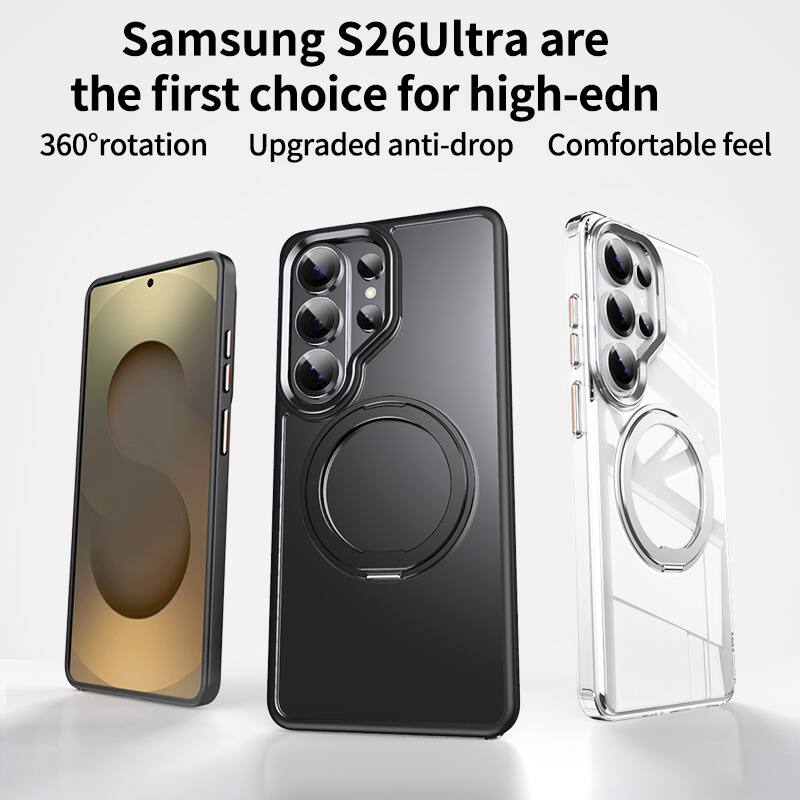 Samsung S26 Ultra are the first choice for high-end  
360° rotation  
Upgraded anti-drop  
Comfortable feel