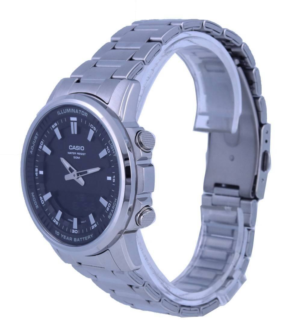 ILLUMINATOR 55 OS - TBULOA ISO WATER CASIO RESIST SOM aS MODE 1401 - I 35 - MOVT I as I I 30 I I 10 YEAR BATTERY 10 LIGHT I 15 1201 SEARCH