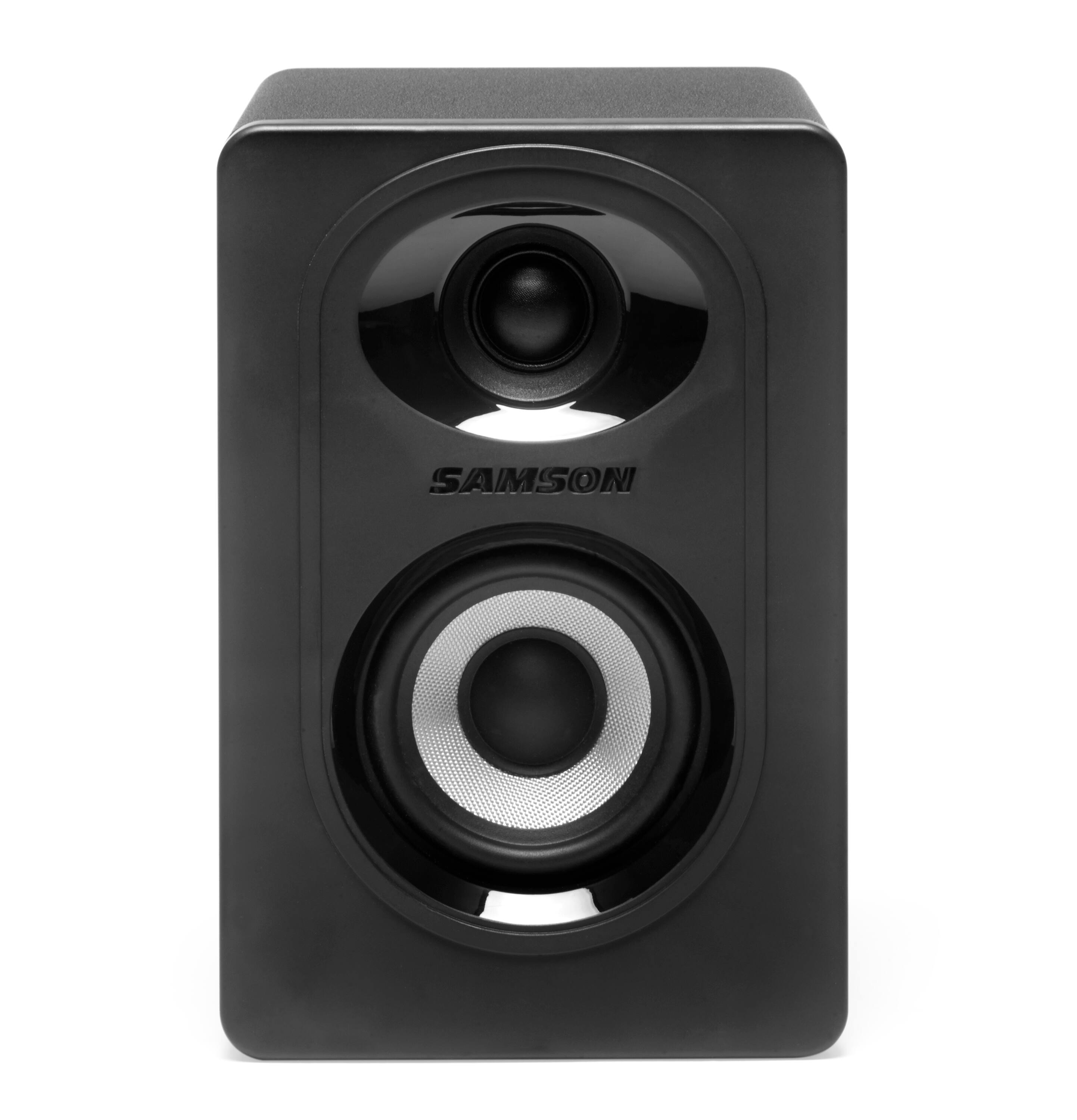 Alt View 11. Samson - Medio One M30BT Studio Monitors - Black.