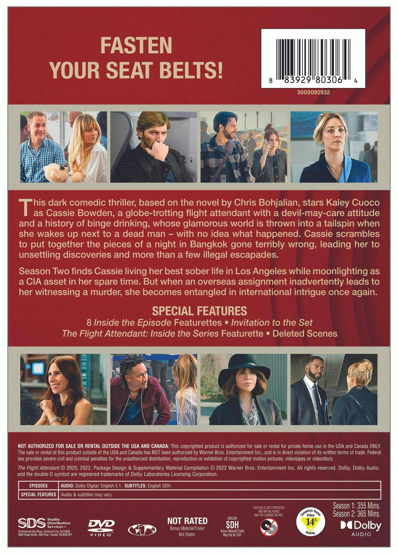 Angle. The Flight Attendant: The Complete Seasons 1 & 2 (Box Set) [DVD].