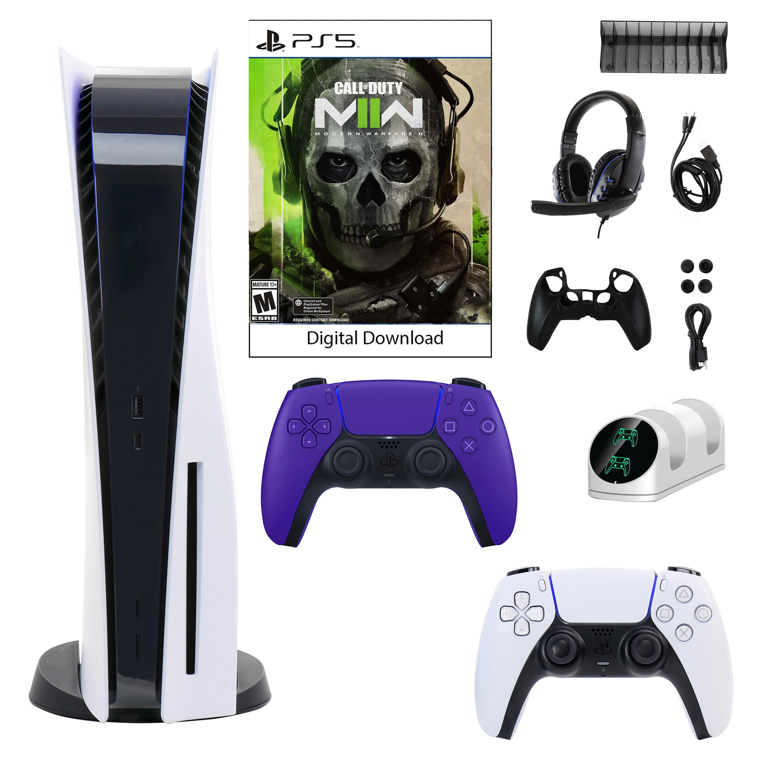 PlayStation 5 Core Console with Call of Duty: Modern Warfare II and DualSense Controller - PlayStation 5