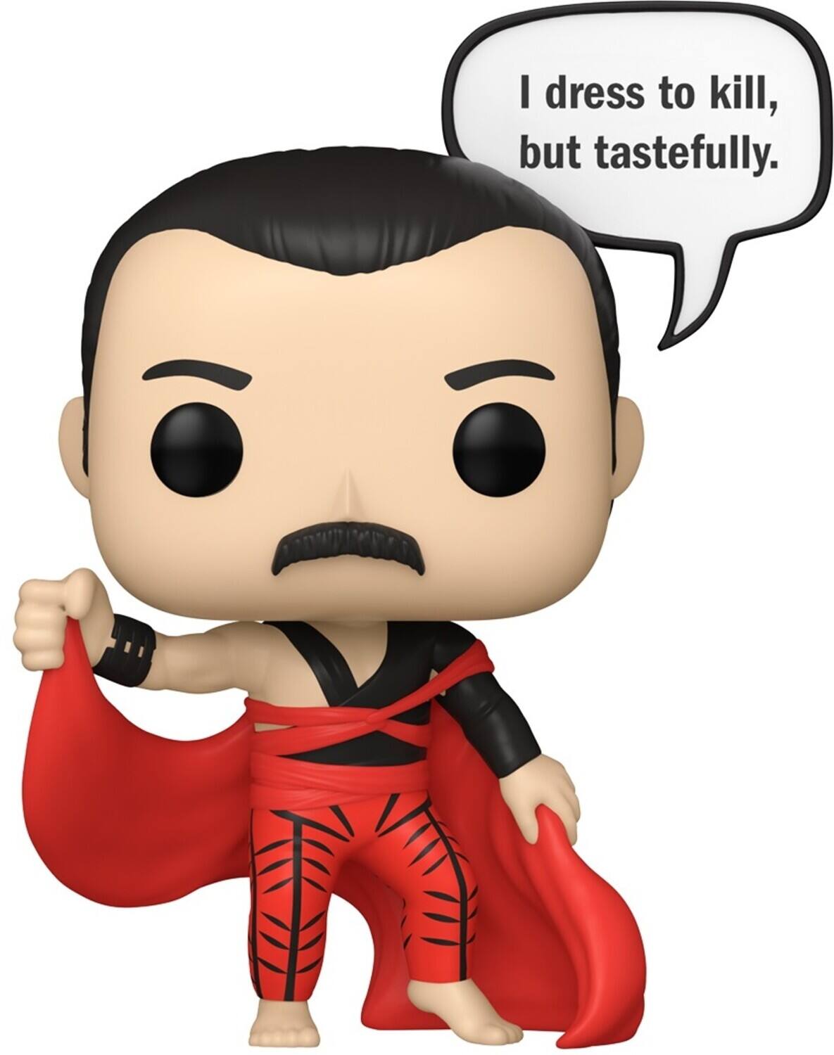 Photos - Action Figures / Transformers Funko Queen - POP! Rocks Sayings: Rocks: Freddie Mercury - COLLECTIBLES - Multicolor 88969 (I Dress to Kill, but Tastefully)