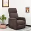 Left. Costway - Power Lift Recliner Chair w/ Remote Control - Brown.