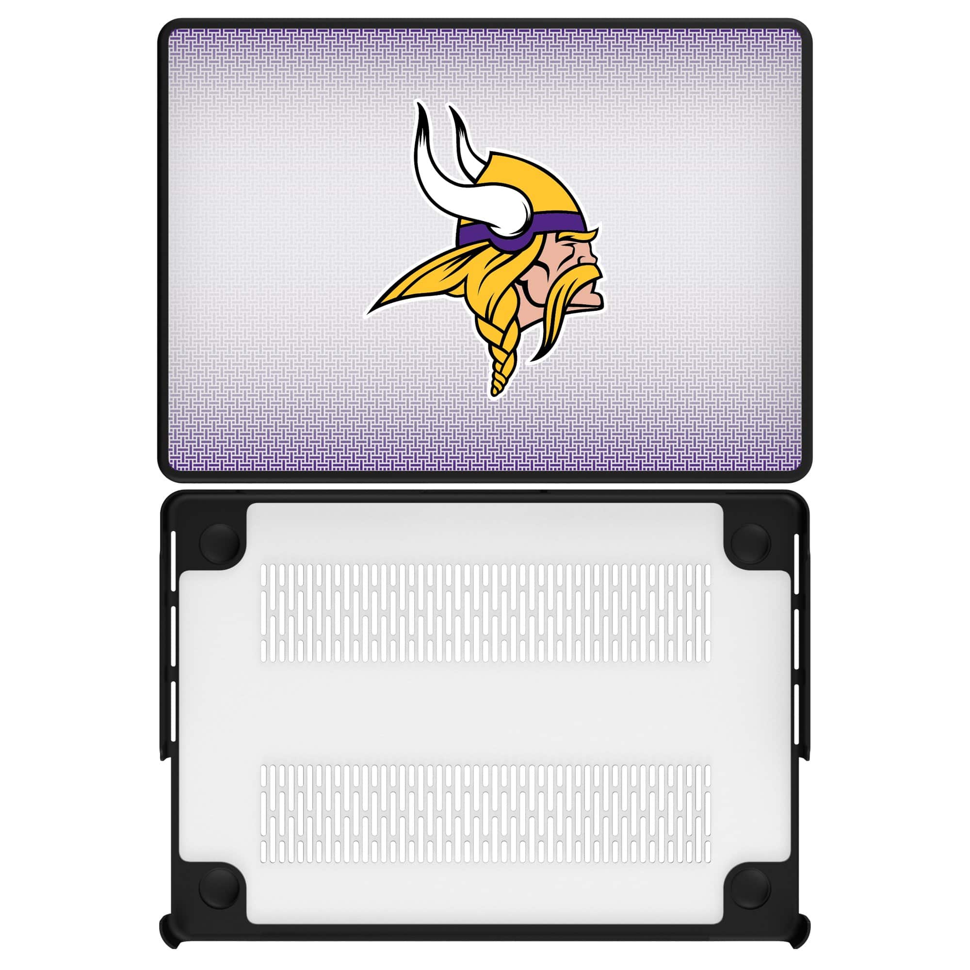 Keyscaper - Minnesota Vikings Linen MacBook Case - Pro 13 in - Multicolor