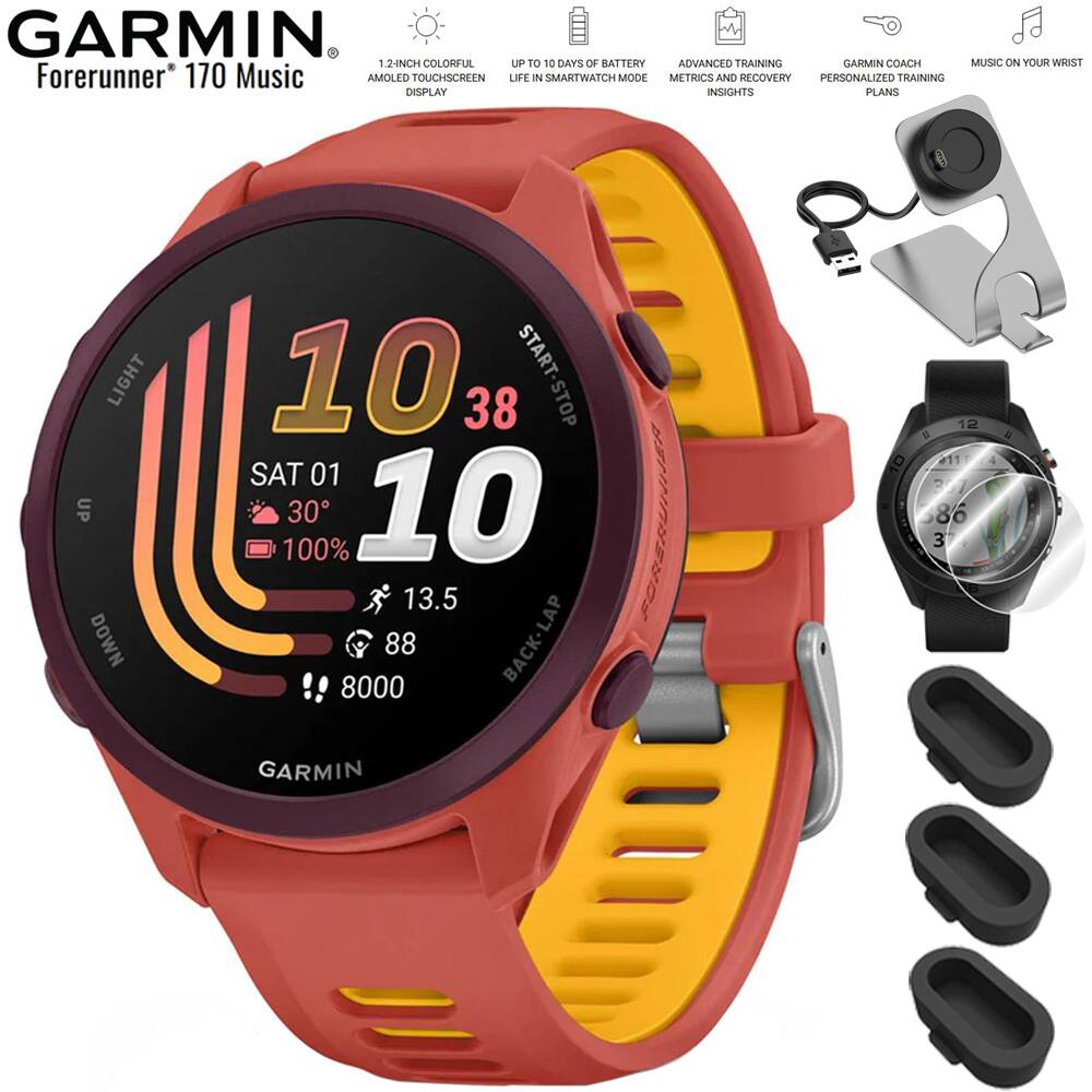 Red Pink with Red Pink/Mango Band - Red Pink/Mango