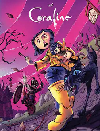 Front. Coraline (Steelbook) - 4K Blu-Ray.
