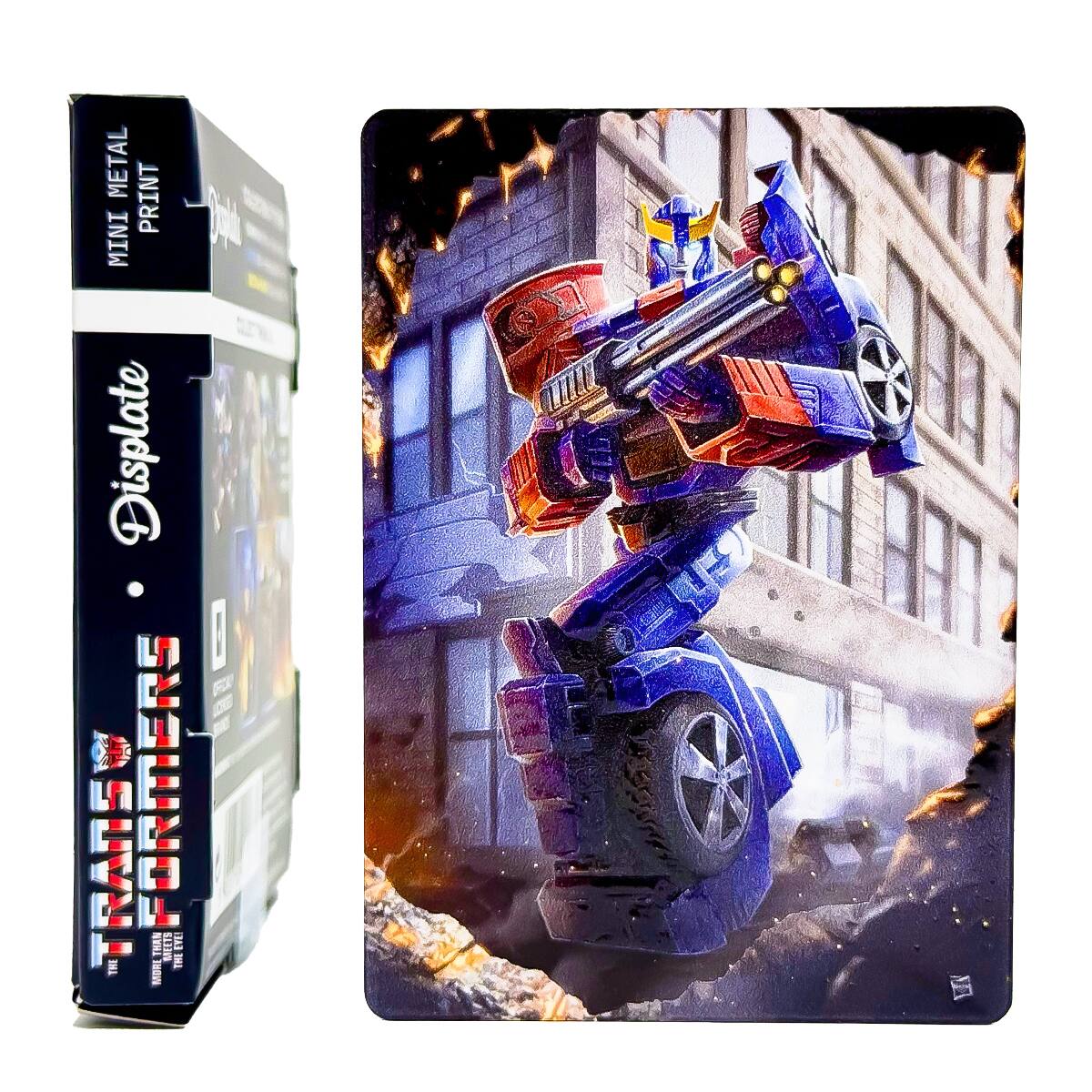 METAL PRINT MINI Displate  
THE  
TRANSFORMERS  
MEETS  
EVE THE