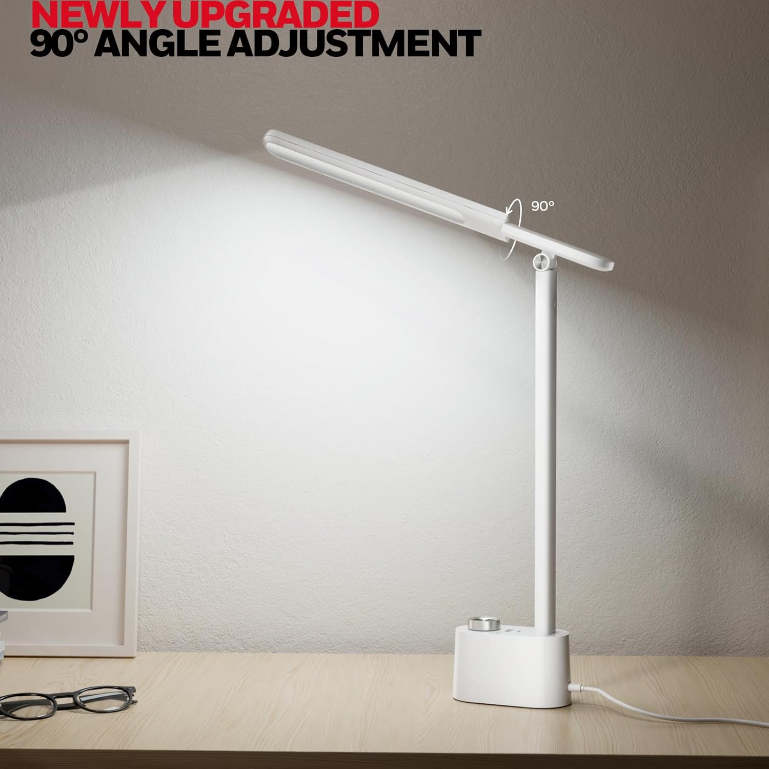 NEWLY UPGRADED  
90° ANGLE ADJUSTMENT