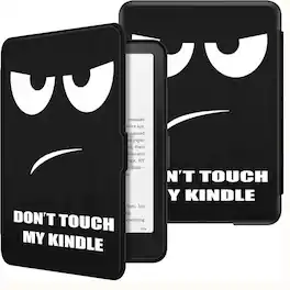 Kitcheniva - Premium Slim Case for Kindle Paperwhite 12th Gen 2024 With Auto Wake Sleep Don`t Touch - Dont Touch