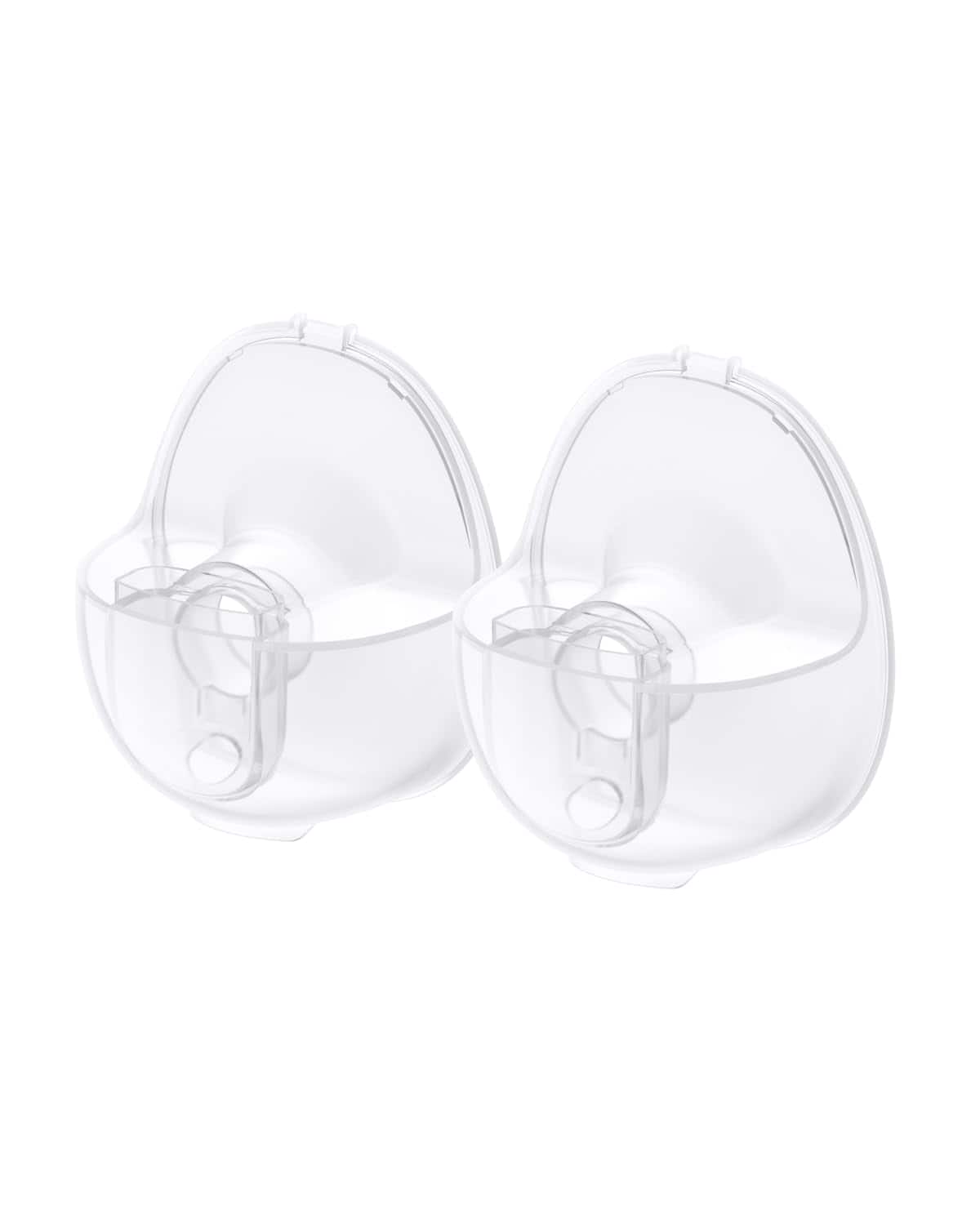 eufy - Original Milk Container (2-Pack) for Wearable Breast Pump E10 - Clear
