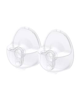 eufy - Original Milk Container (2-Pack) for Wearable Breast Pump E10 - Clear