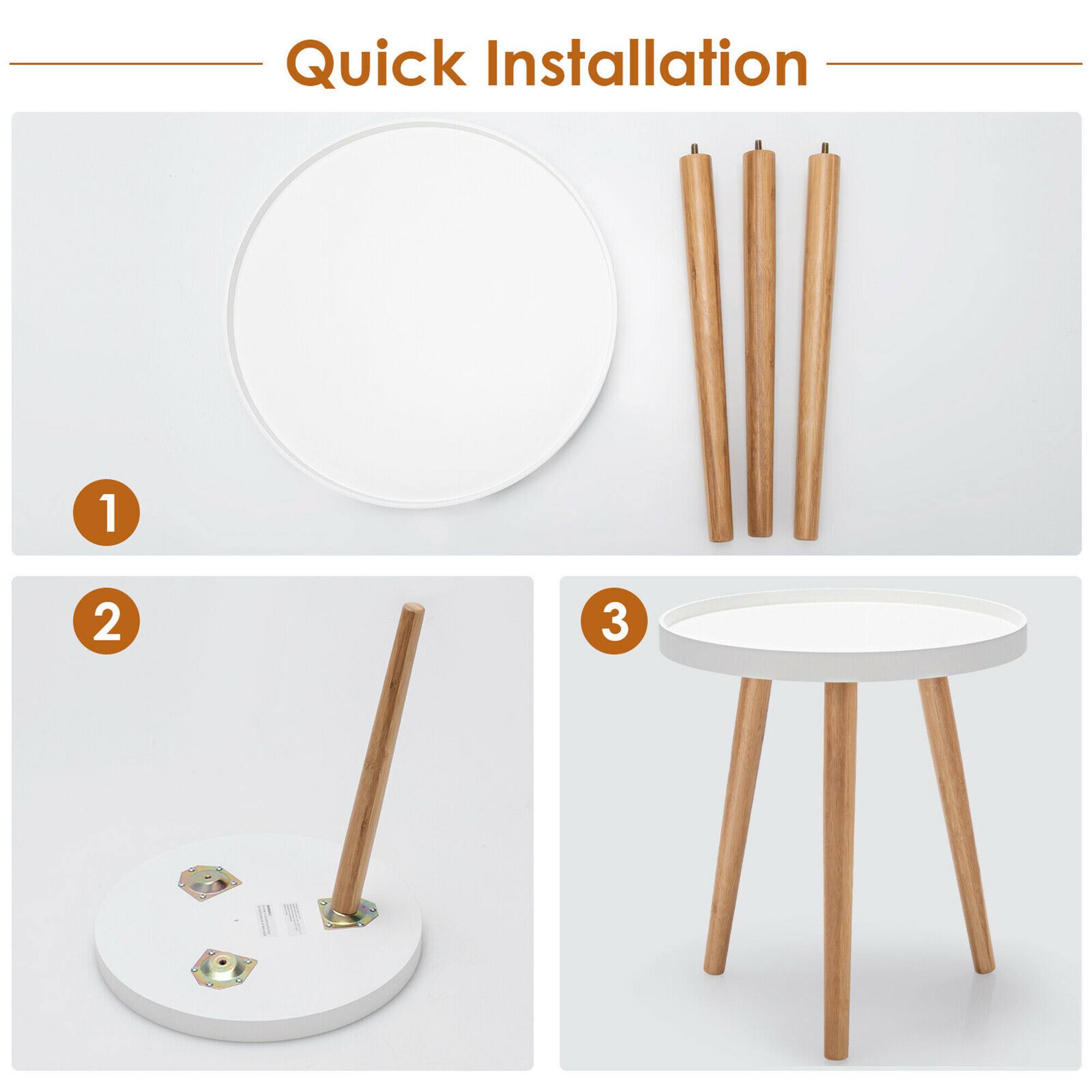 Quick Installation: 1. 2. 3.