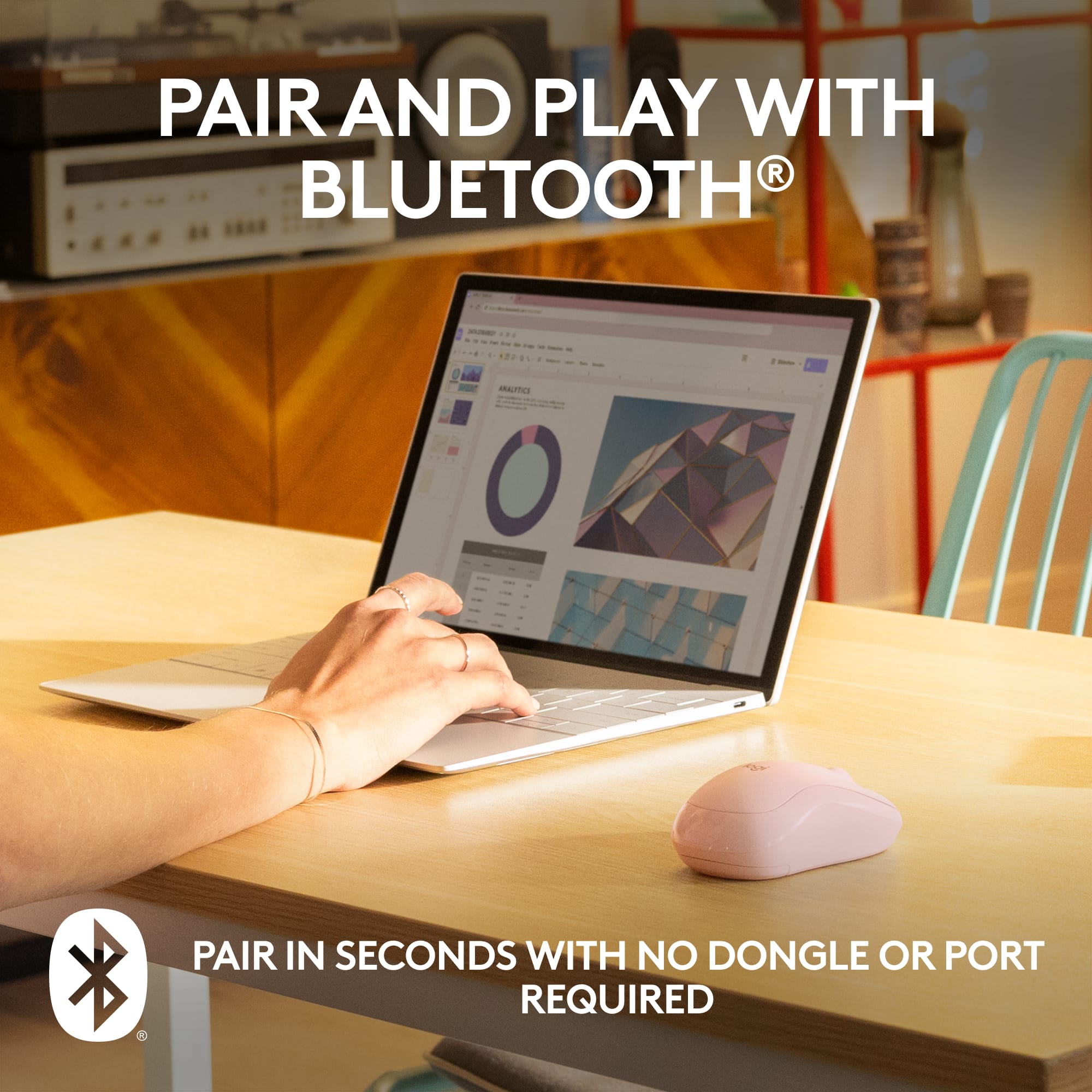 PAIR AND PLAY WITH BLUETOOTH - 4 - ANUO - PAIR IN SECONDS WITH NO DONGLE OR PORT REQUIRED
