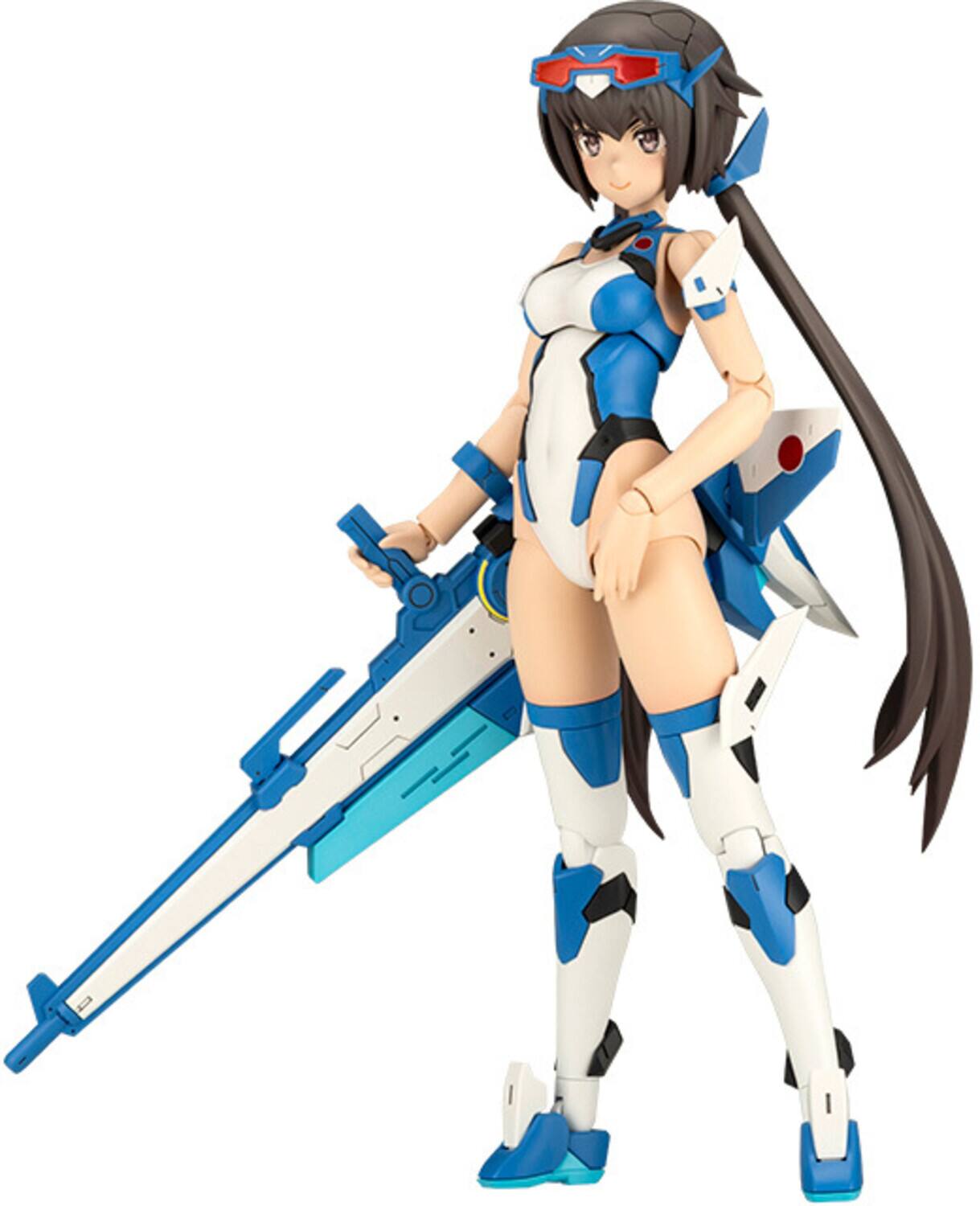 Kotobukiya - Frame Arms Girl - Swimsuit Blue Impulse Color Version Model Kit - COLLECTIBLES