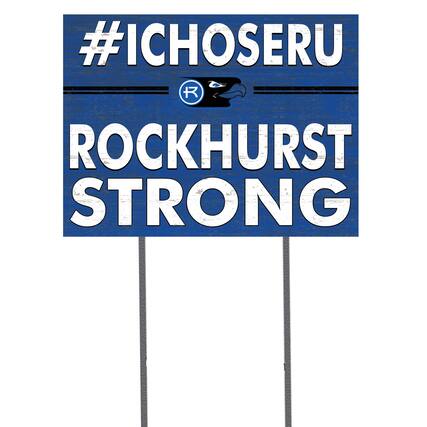 #ICHOSERU
ROCKHURST STRONG