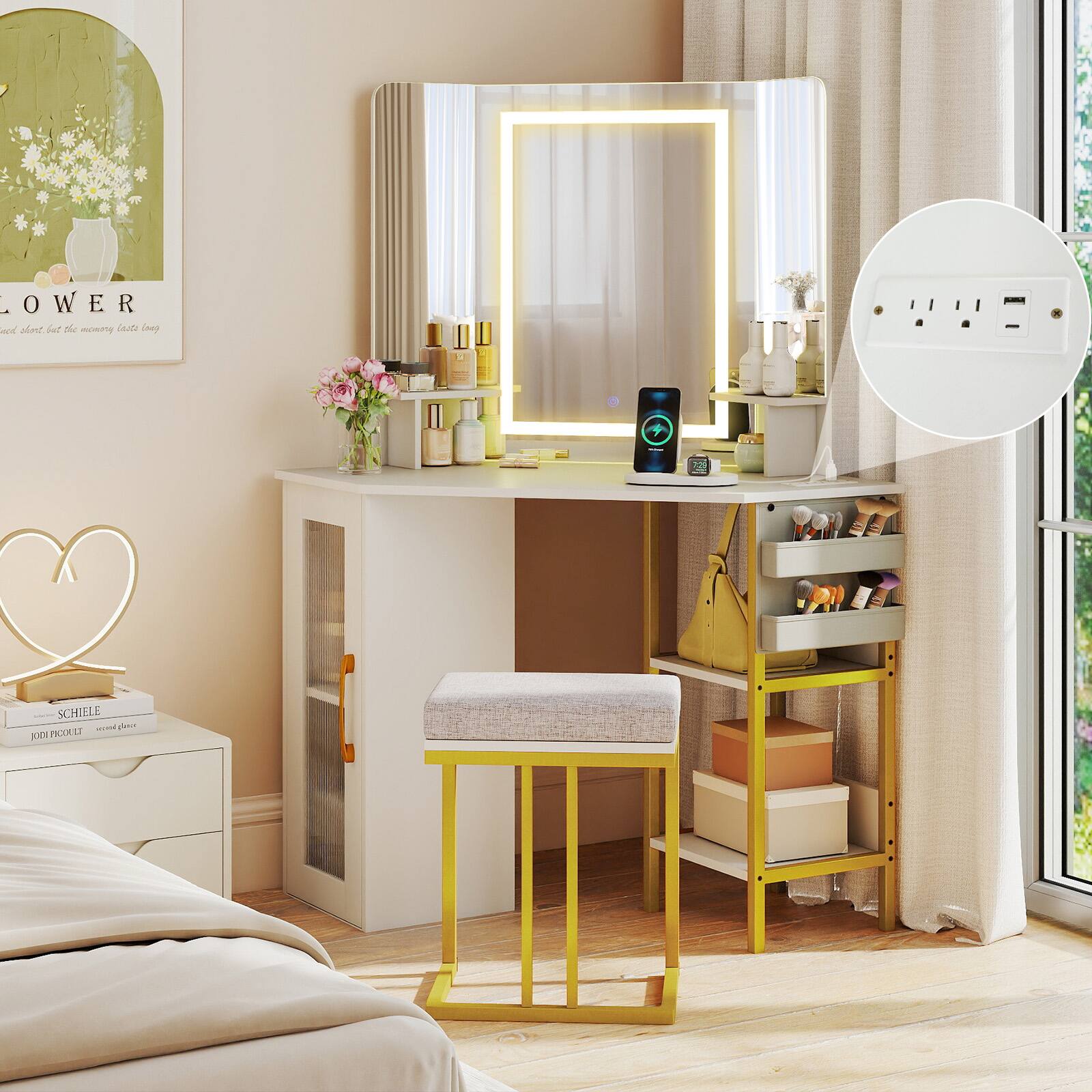 Sure, here is the corrected and grouped text from the image:

---

**FLOWER**  
*spread a little that the memory lasts long*

**SCHIELE**  
*JODI PICOUET*  
*and glass*

---

**POWER**  
*all the money I SCHIELE I C JOLULI PROOR d KE*