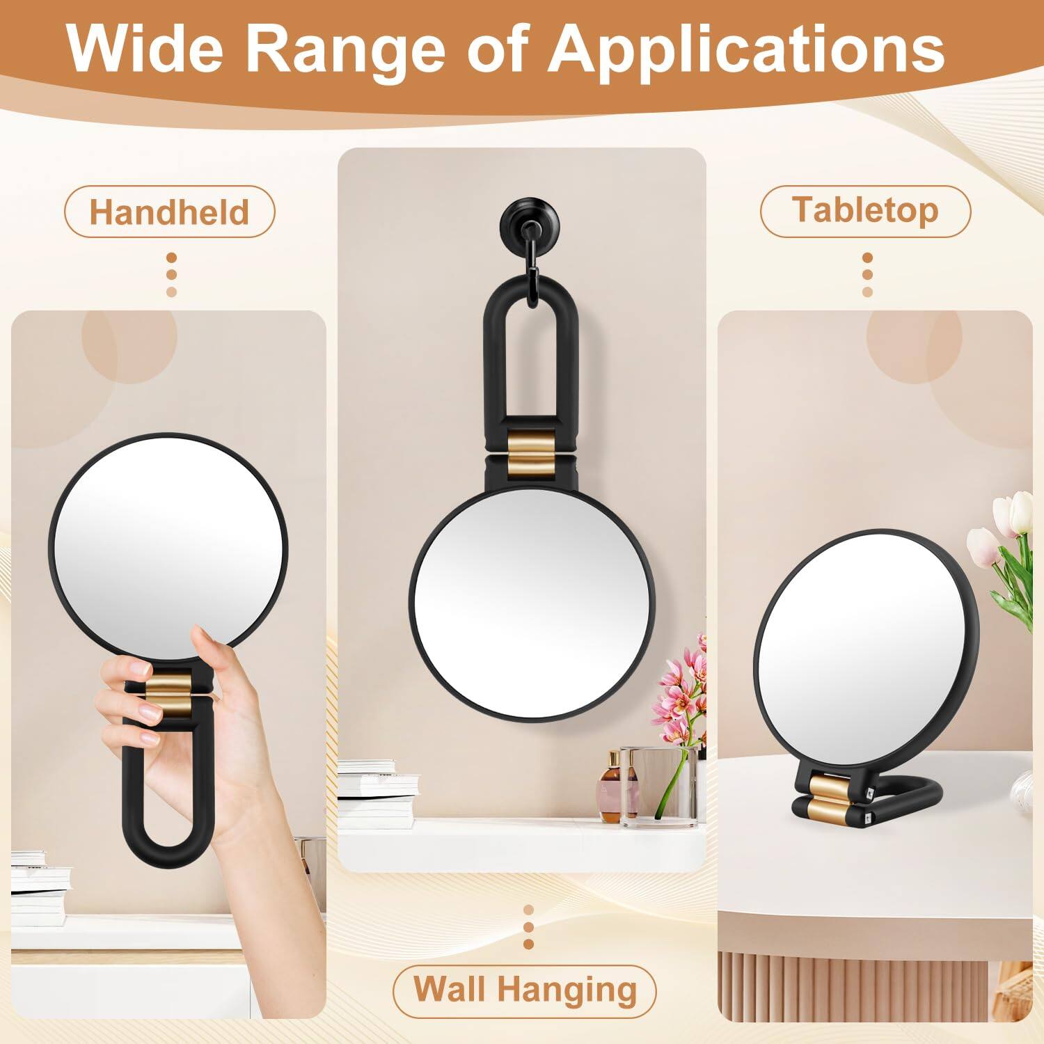 Wide Range of Applications

- Handheld
- Wall Hanging
- Tabletop