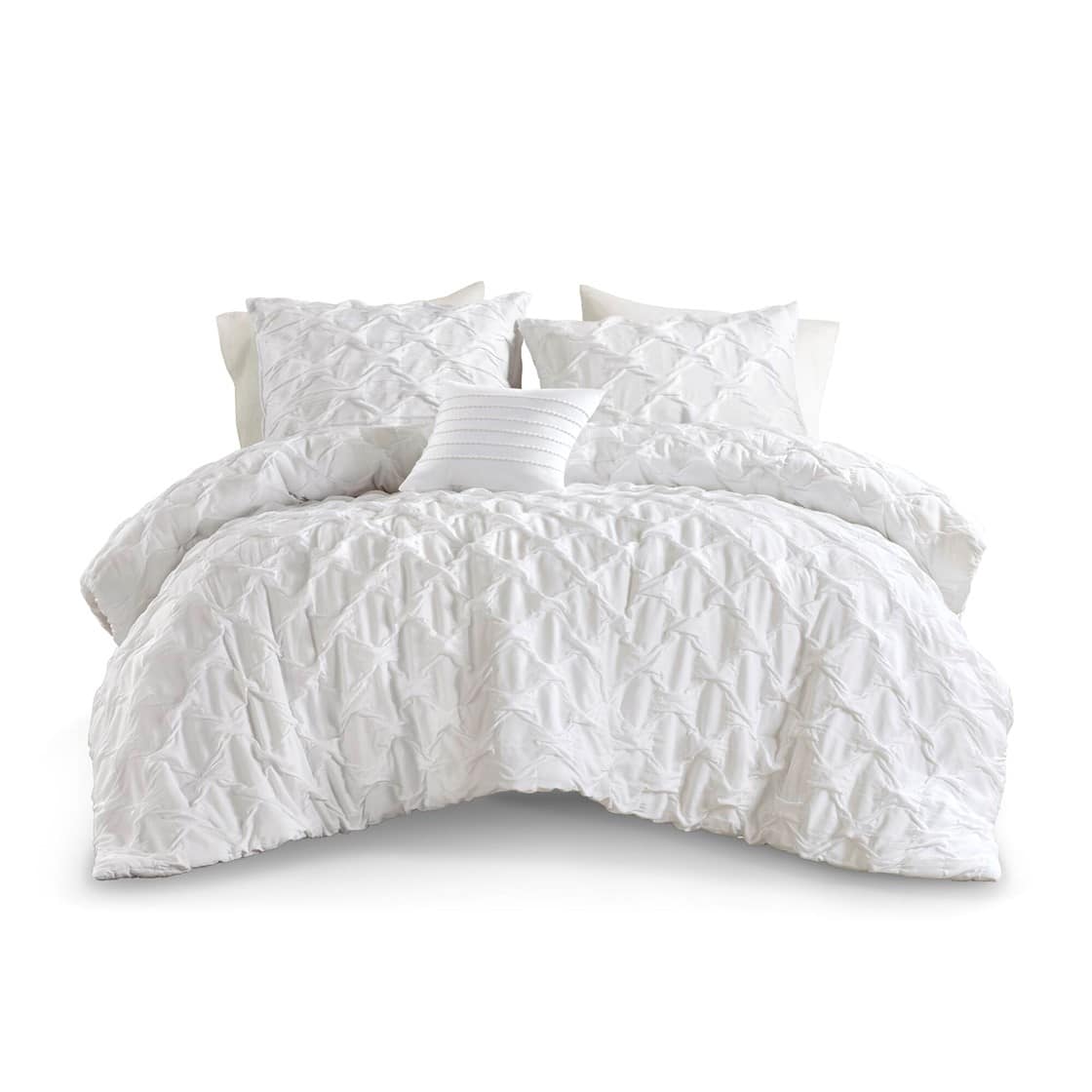 Gracie Mills - Blanca Comforter Set - White