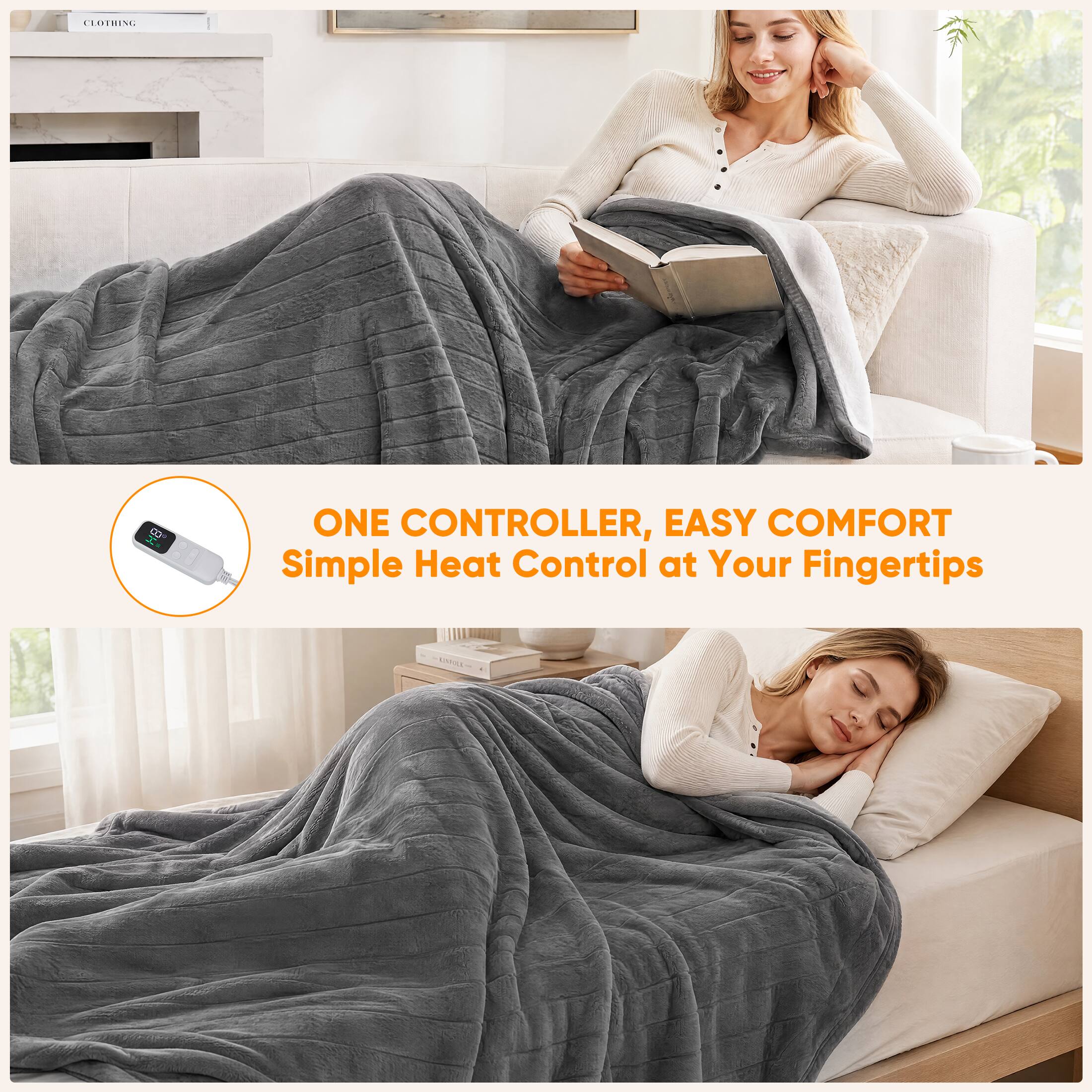 CLOTHING

ONE CONTROLLER, EASY COMFORT
Simple Heat Control at Your Fingertips
