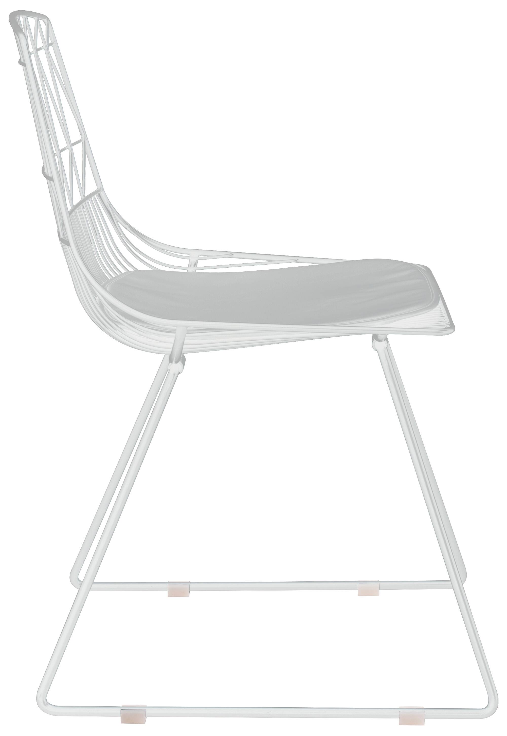 Alt View 3. Adore Decor - Adore Decor Vivi Dining Chair, Set of 2, White - White.