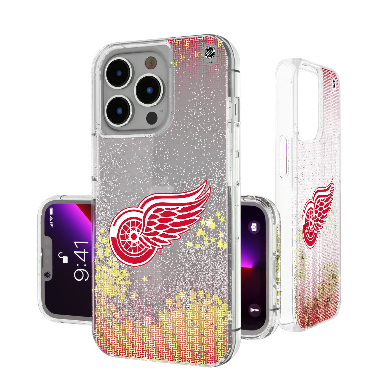 Keyscaper - NHL - Detroit Red Wings Linen Logo iPhone Glitter Case - 13 Pro - Multicolor price history on PriceWatchPro