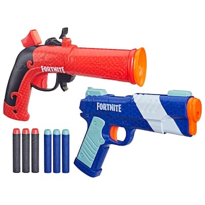 Hasbro Fortnite Nerf Dart Blaster Set | LP & Flint Knock Multi Hasbro Fortnite Nerf Dart Blaster Set | LP & Flint Knock Multi