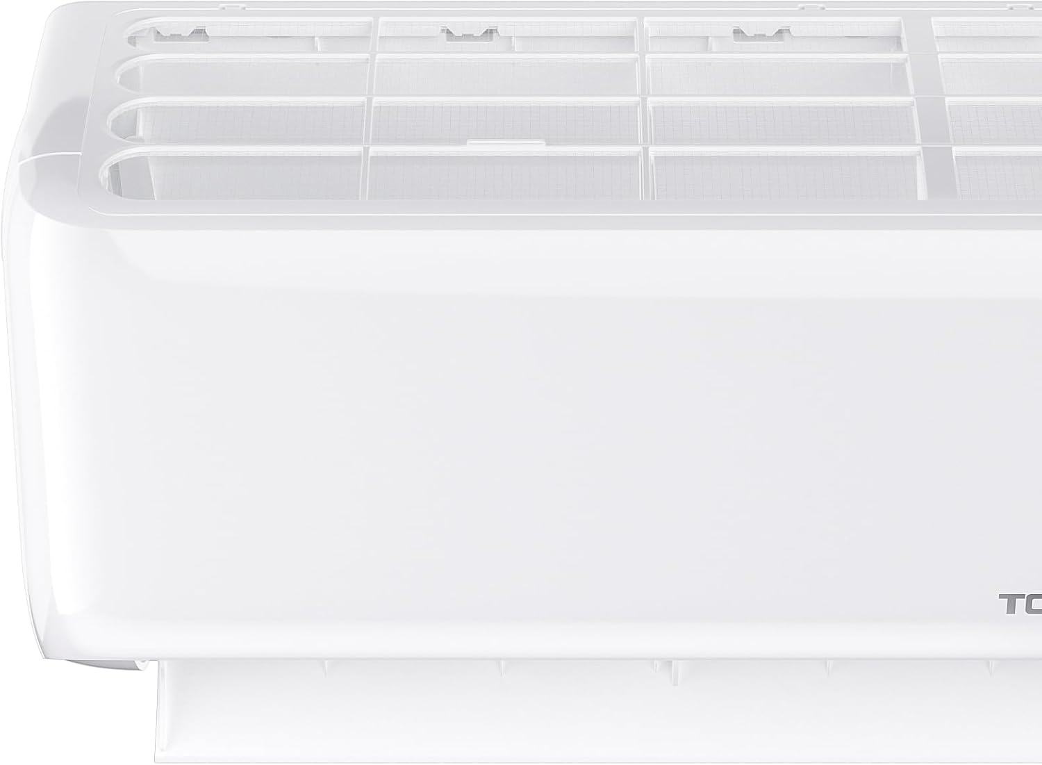 Alt View 4. Tosot - 33,600 BTU Mini-Split Air Conditioner and Heating System, 21 SEER2, Wifi-Enabled Ductless Inverter, 230V, Cosmo Series - White.