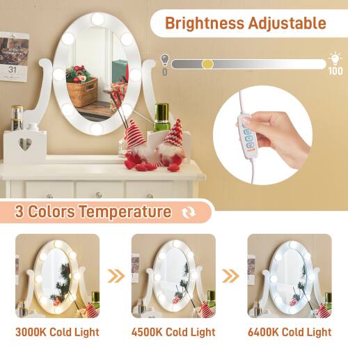Brightness Adjustable  
OE 31 O 100 - 2 CaoR  
3 Colors Temperature  
3000K Cold Light  
4500K Cold Light  
6400K Cold Light
