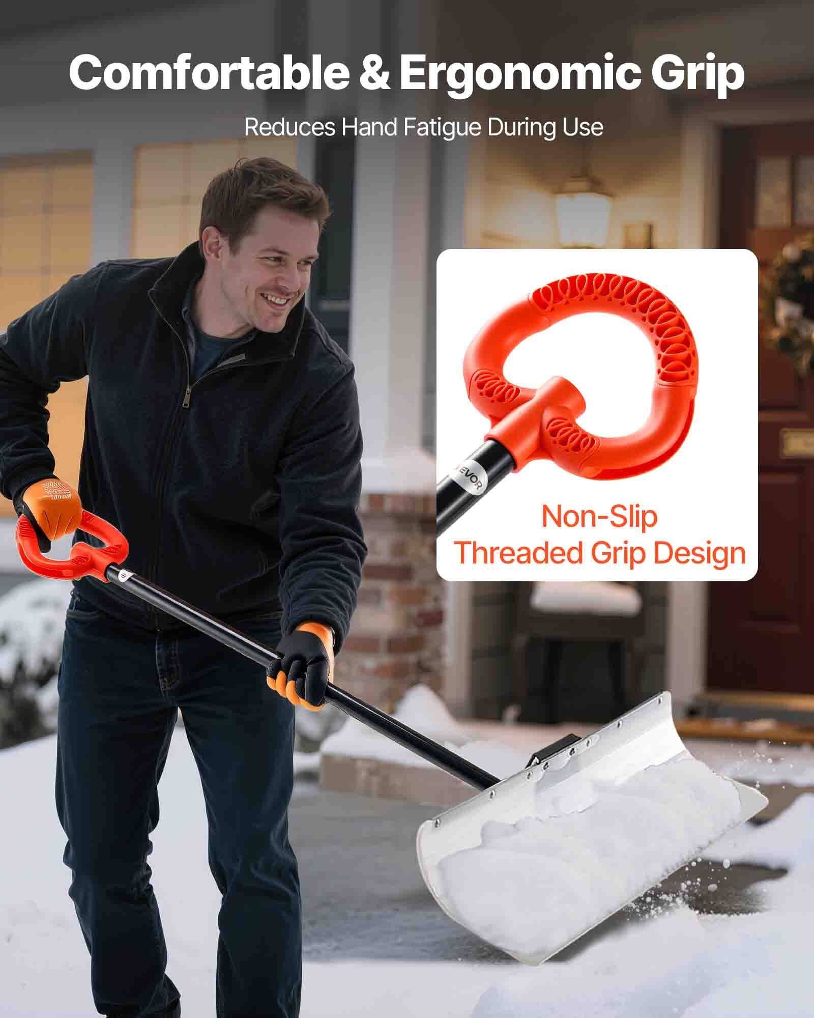 Comfortable & Ergonomic Grip  
Reduces Hand Fatigue During Use  

Non-Slip Threaded Grip Design