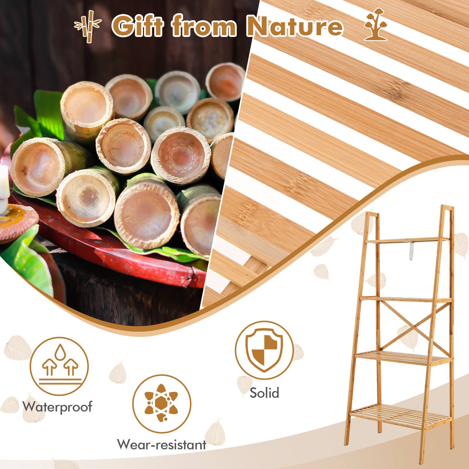 Gift from Nature is a product that is waterproof, solid, and wear-resistant.