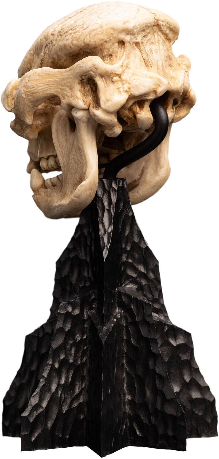 Alt View 4. Weta Workshop - WETA Workshop Polystone - The Lord of the Rings Trilogy - Skull of a Cave Troll Polystone Statue   - COLLECTIBLES - Multicolor.
