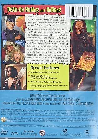 Angle. Tales from the Crypt: The Complete Series (DVD).